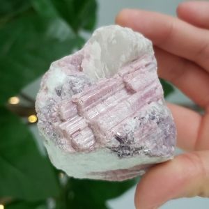 Pink tourmaline crystal mix